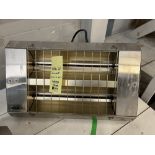 Chaufrette InfraRouge FOSTORIA, mod: ZZZ-60-THSS, en Acier Inox.
