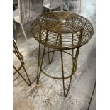 LOT: (2) Tabourets de Bar en Métal