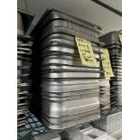 LOT: (13) Bacs (''Drop-Ins") en Acier Inox. 12.5'' x 10.5''