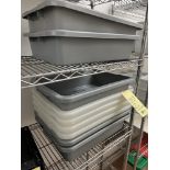 LOT: (9) Bacs à Vaisselle