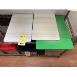 LOT: (3) Planches à Découper Variées