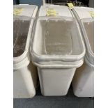 Bac Alimentaire, 12'' x 29'' sur Roues