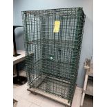 Cage METRO 38'' x 25'' x 68'' H, sur Roues
