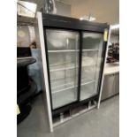 Réfrigérateur HABCO, 2-Portes, 48'' x 30'', (NOTE: Manque Plaque Kick Plate)
