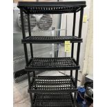 Étagère Noire, 36'' x 17''