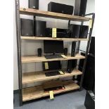 Étagère en Métal & Bois 59'' x 14'' x 75''