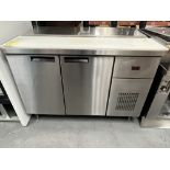 Comptoir de Préparation Réfrigéré ASTOR, 2-Portes, 48'' x 30''