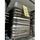 LOT: (21) Bacs (''Drop-Ins") en Acier Inox. 21'' x 12''