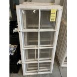 (10) Fenetres, 50'' x 24'' , QUANTITÉ X PRIX MISÉ