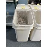 Bac Alimentaire, 12'' x 29'' sur Roues