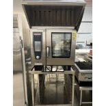 SUPER Four RATIONAL, Elec. mod: SCC-WE-61, avec Hotte & Base, en Acier Inox.