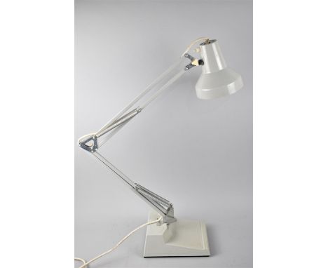 A Vintage Anglepoise Work Light with Weighted Stand 