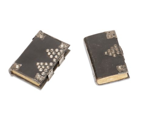 Books:Two German white-metal mounted books, 1824 &amp; 1835;and further various volumes including scrap books &amp; albums, T