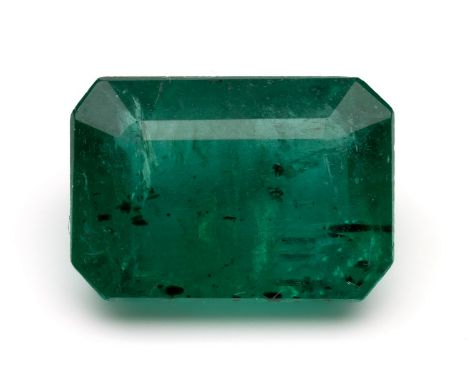 Emerald geslepen smaragd, 2.54 ct. Voorzien van een certificaat van ALGT [1] Emerald step cut emerald, 2.54 ct. Provided with