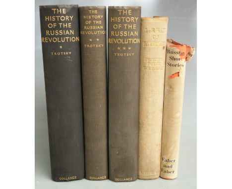 The History of The Russian Revolution by Leon Trotsky, translated by Max Eastman published Victor Gollancz 1932-1933 first ed