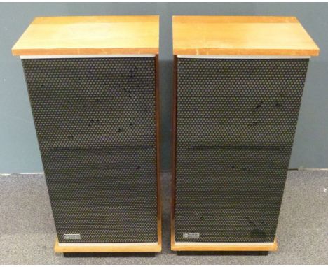 A pair of B and N Radford Monitor speakers