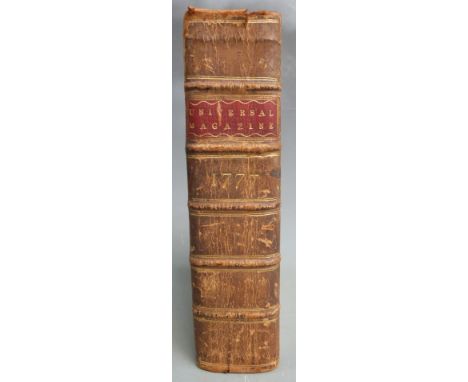 The Universal Magazine of Knowledge and Pleasure with Essays, Literature, Arts and Sciences etc volume LX printed 1777 first 