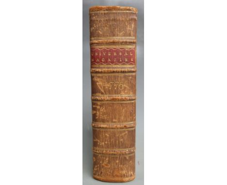  The Universal Magazine of Knowledge and Pleasure with Essays, Literature, Arts and Sciences etc volume LVI printed 1775 firs