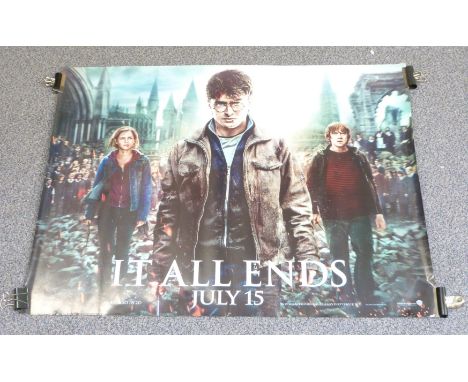 Approximately 40 cinema film posters to include X Files, Riteous Kill, Miss Congeniality, Walt Disney Enchanted, Smurfs, Empe