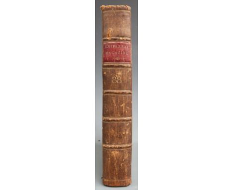 The Universal Magazine of Knowledge and Pleasure with Essays, Literature, Arts and Sciences etc volume LXXXVIII printed 1791 