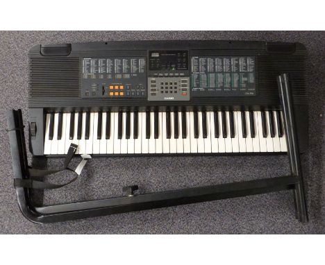 Casio CTK-750 keyboard with stand and gig bag