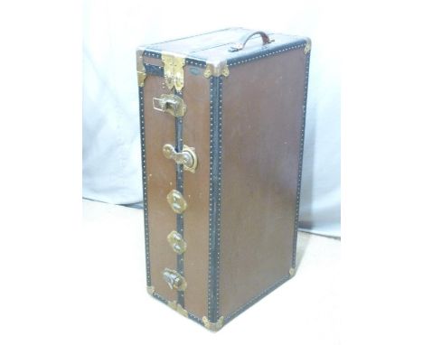 Dominion fitted wardrobe travelling trunk