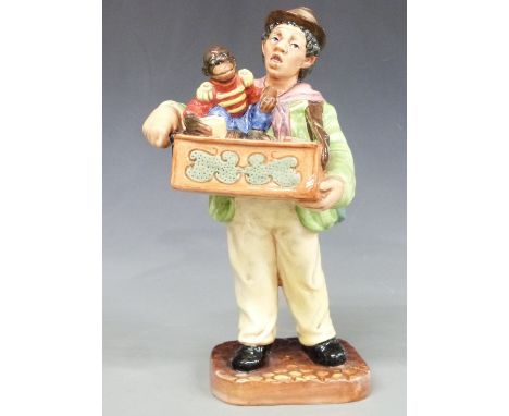 Royal Doulton figure The Organ Grinder. HN 2173
