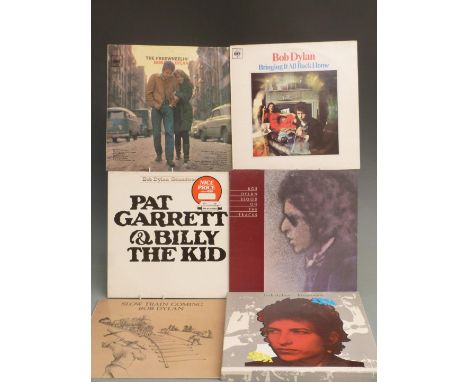 Bob Dylan - Biograph, five album box set with booklets, records appear at least Ex, plus The Freewheelin', Bringing It All Ba