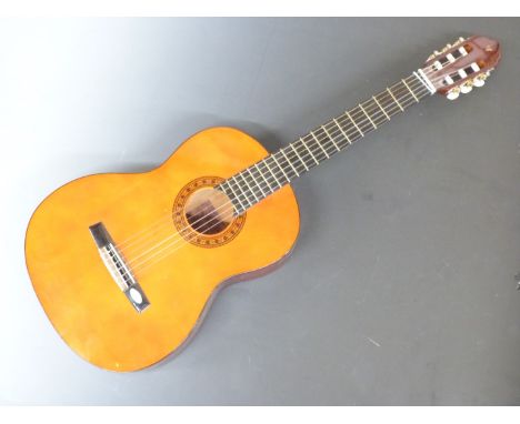 Valentia acoustic classical guitar model CG 160, serial no.4508679,&nbsp;in lacquered finish, fitted with six nylon strings