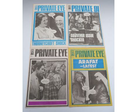 Counter culture and vintage pop / rock magazines including Oz issues 38, 41 and 42, It no 125, Rolling Stone, Ink no 12, Meet