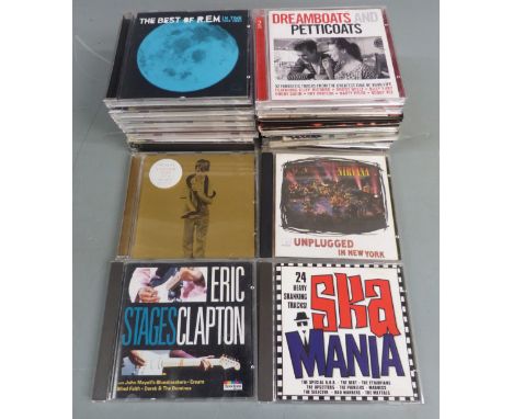 CDs- Approximately 150 including Led Zeppelin, Pink Floyd, Neil Young, Bob Dylan, Fairport Convention, The Jam, Now! etc