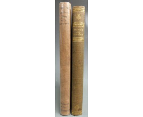 [Nonesuch Press] 153 Letters from W.H. Hudson Edited &amp; with an Introduction and Explanatory Notes by Edward Garnett, None