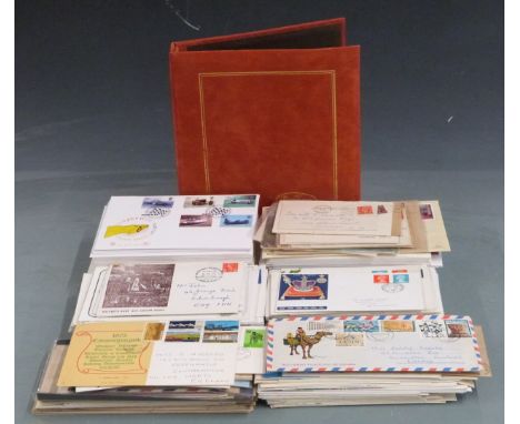 A quantity of loose GB first day covers including early QEII and a Benham album