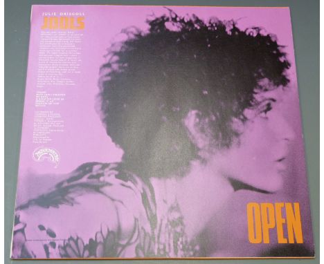 Julie Driscoll, Brian Auger &amp; The Trinity - Open (607002) A1/B1 mono, record and Upton cover appear at least Ex, less ver