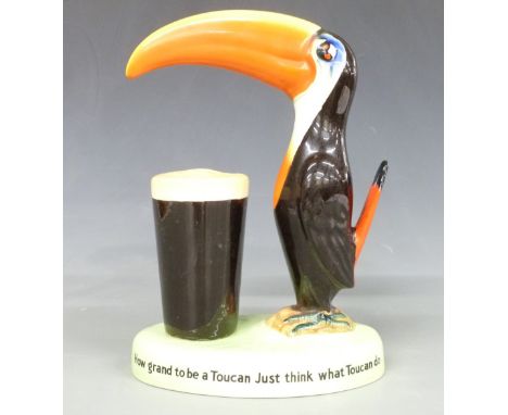 An original Carltonware Guinness Toucan advertising figure 'How grand to be a Toucan, Just think what Toucan do, if he can sa