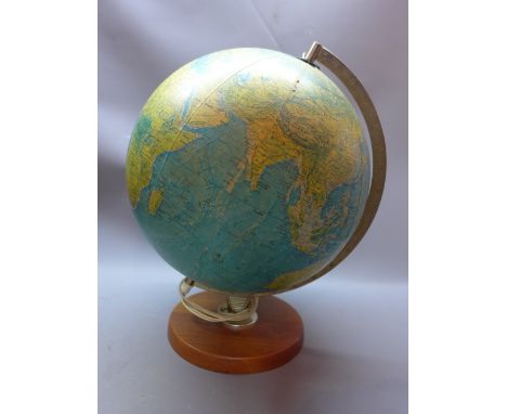 A 1970's Danish scan-globe lamp. 