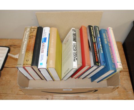 A collection of miscellaneous books including biographies some signed and some first editions