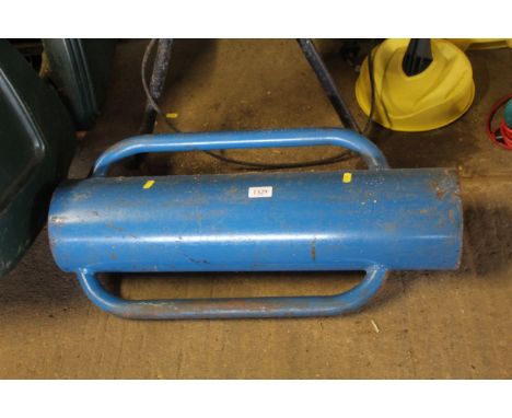 A twin handled post knocker