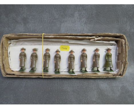 A SET OF EIGHT WOMENS ARMY AUXILLARY CORPS, stamped 'AR' to base