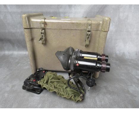 BRITISH ARMY NIGHT VISION GOGGLES No.1 Mk 1,  (6650-99-960-7617), in fitted carry case