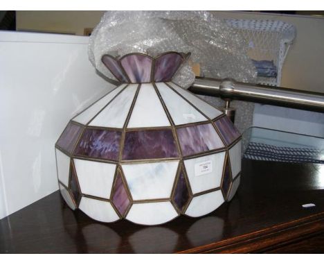 A Tiffany style light shade