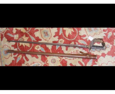A George V Gurkha regiment North-West frontier sword in scabbard - sword inscribed Rob. Mole & SonsCONDITION REPORTWe have at