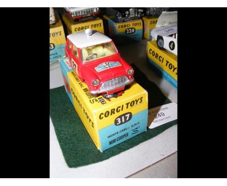 A boxed Corgi Monte Carlo B.M.C. Mini Cooper S - No. 317