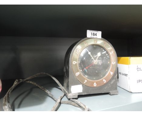A vintage electronic clock by Westclox