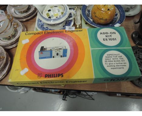 A vintage Compact Electronic Engineer set by Phillips