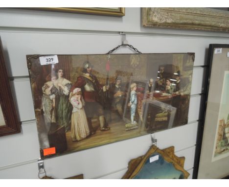 A vintage print of Regency meeting 