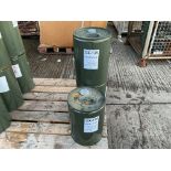 2 x 20 Litre Drum OX135 SYNTHETIC ENGINE OIL FROM MoD Reserve Stocks