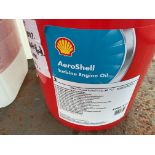 2 x 25 Litre Drum of Aero shell Jet Engine Turbine Oil For Helecopters Etc From MOD Reserve Stock