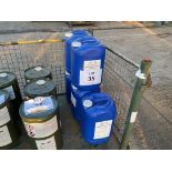 5 x 25 litre Drums of AL-36 Antifeeze from MOD Reserve Stocks