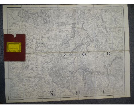 Ordnance Survey - Mudge (Lt Col. William), Sheet 18 Dorset, linen-backed, with slip case. 